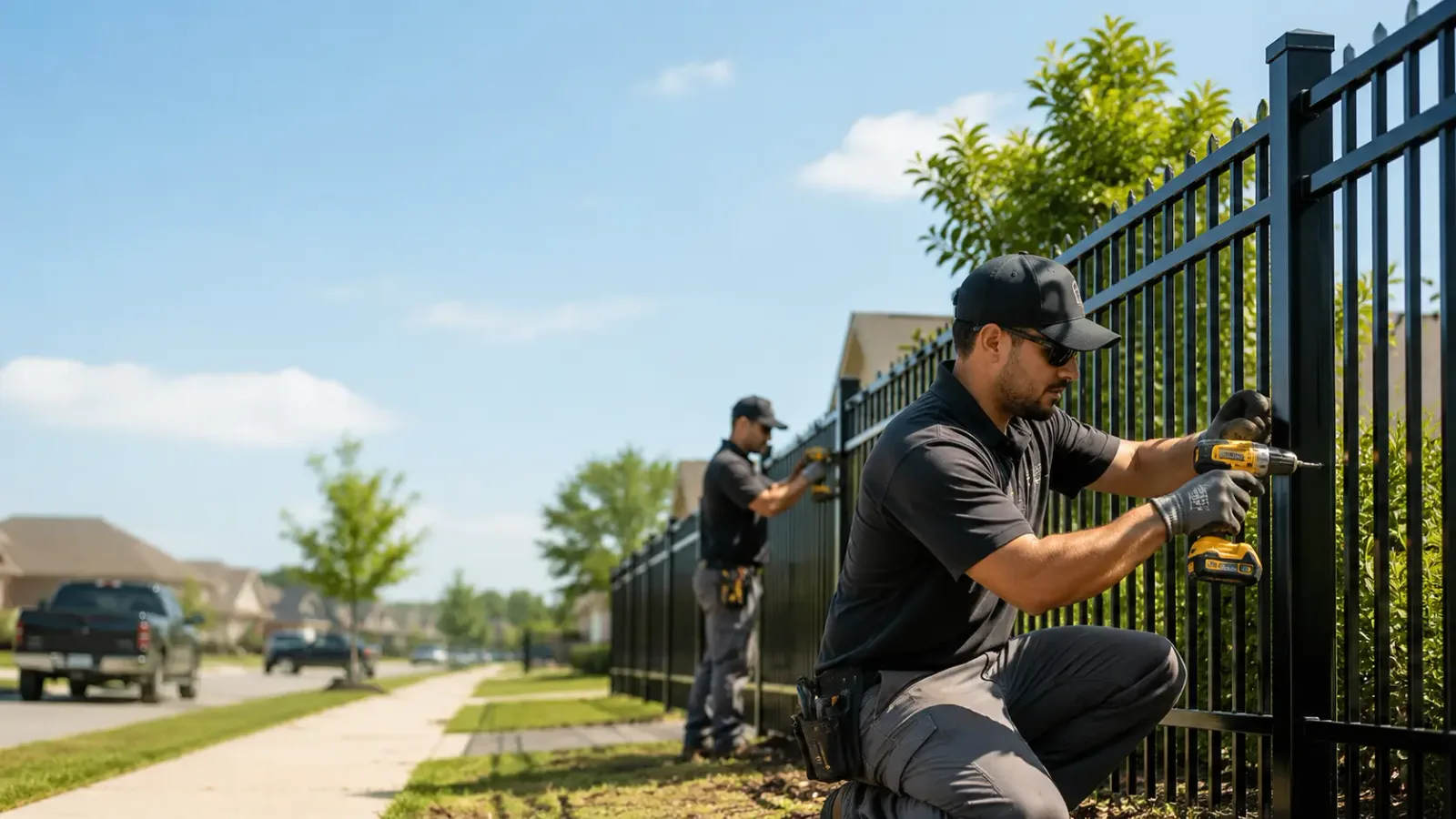 Metal Fence Installation in Hiwasse, AR